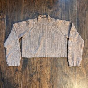 Wild Fable Taupe Cowl Neck Sweater